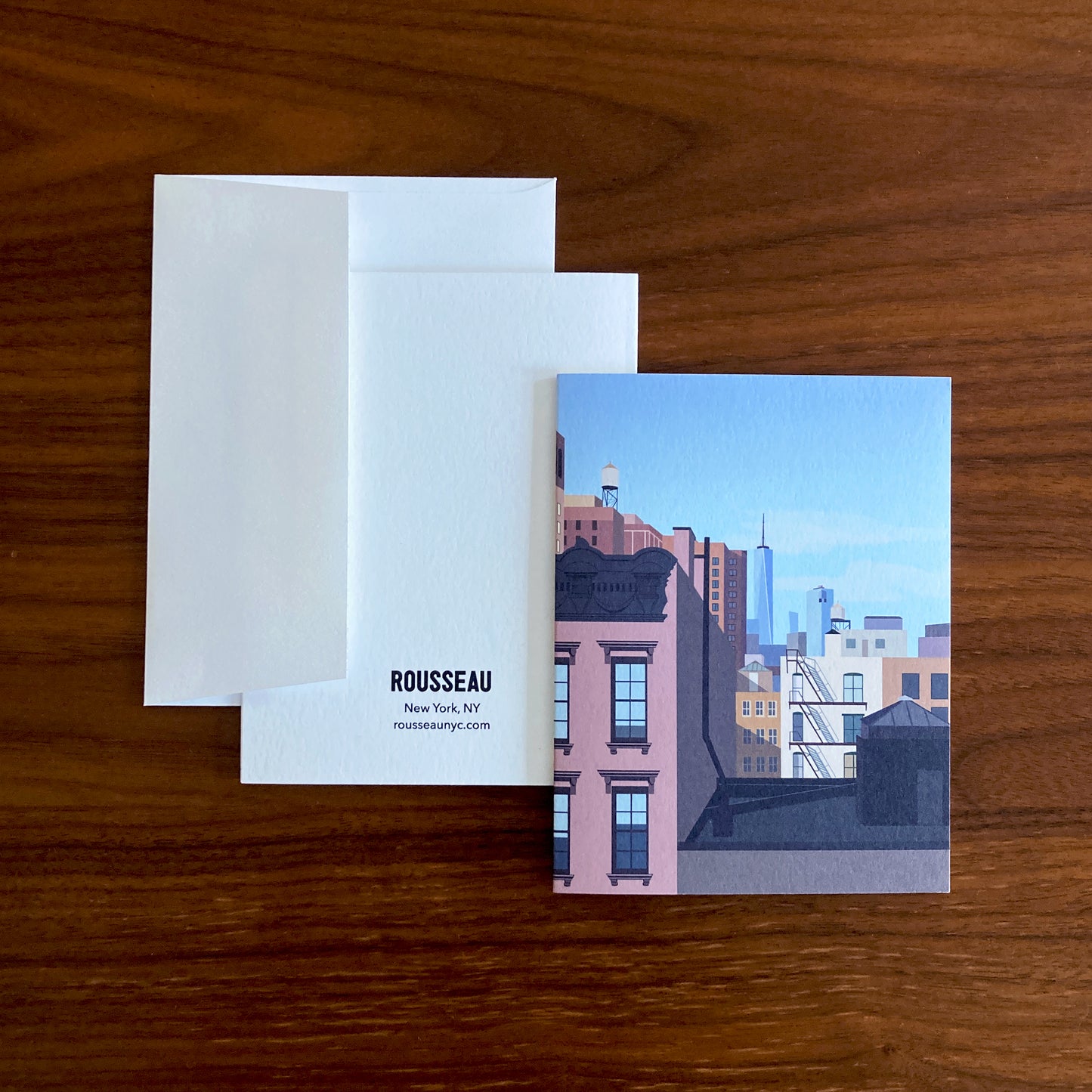 Folded Notecards, New York City, Set of Six