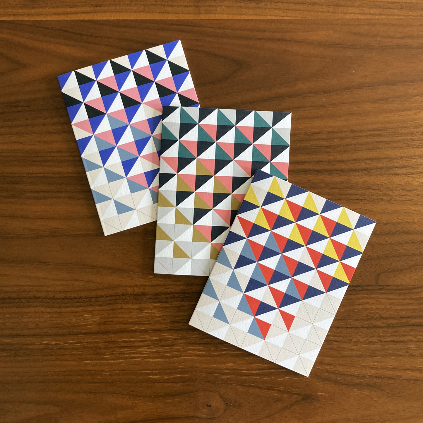 Folded Notecards, Sixteen Geo, Set of Six