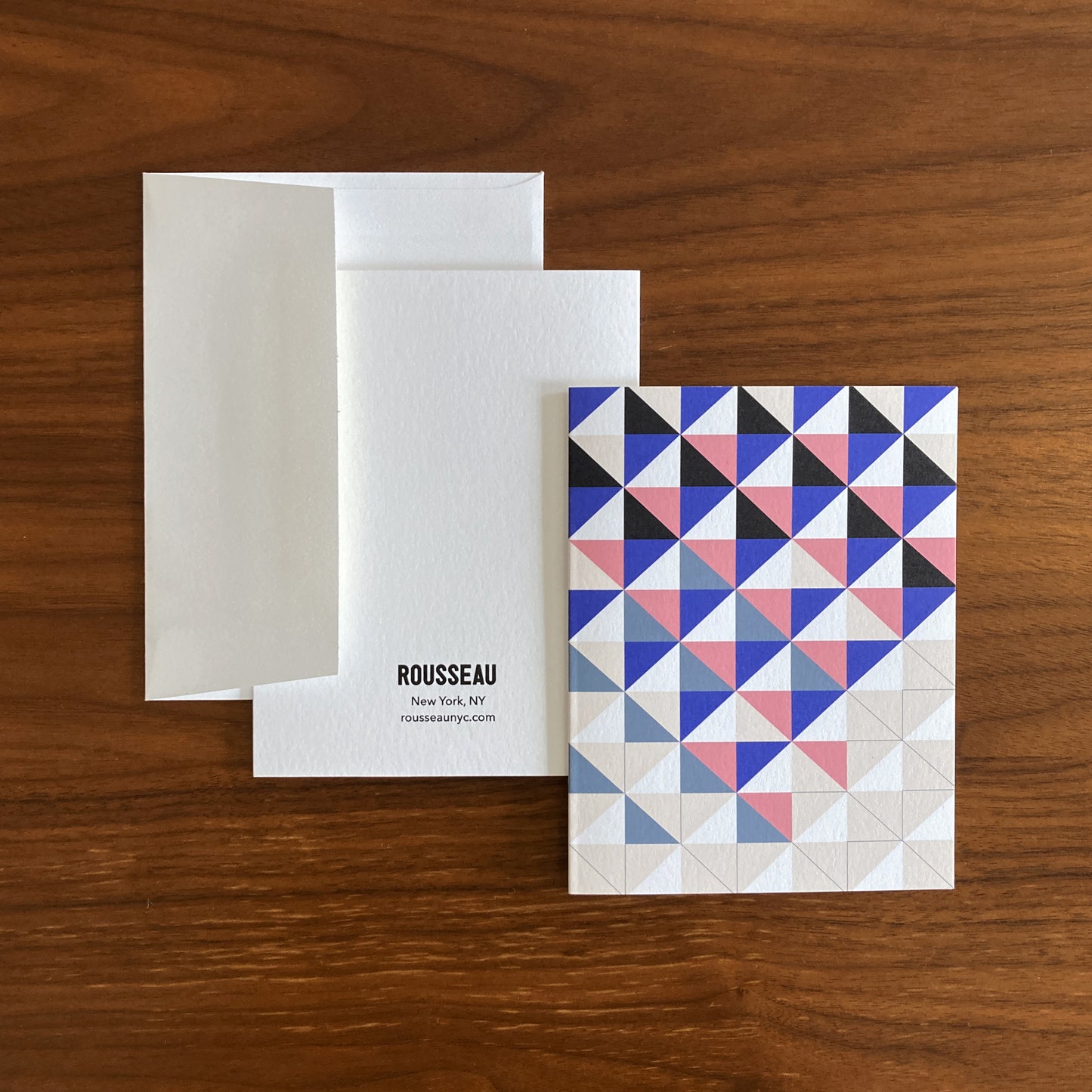 Folded Notecards, Sixteen Geo, Set of Six