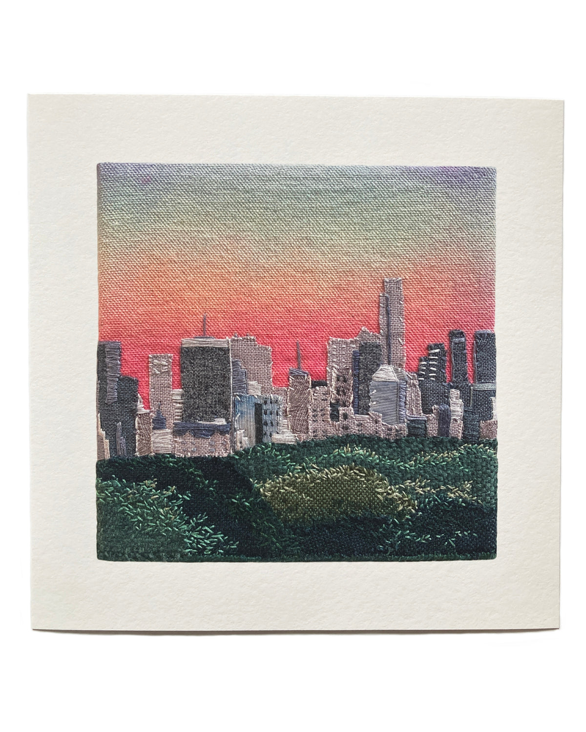 PREORDER Overlooking Central Park 8x8 Inch Print