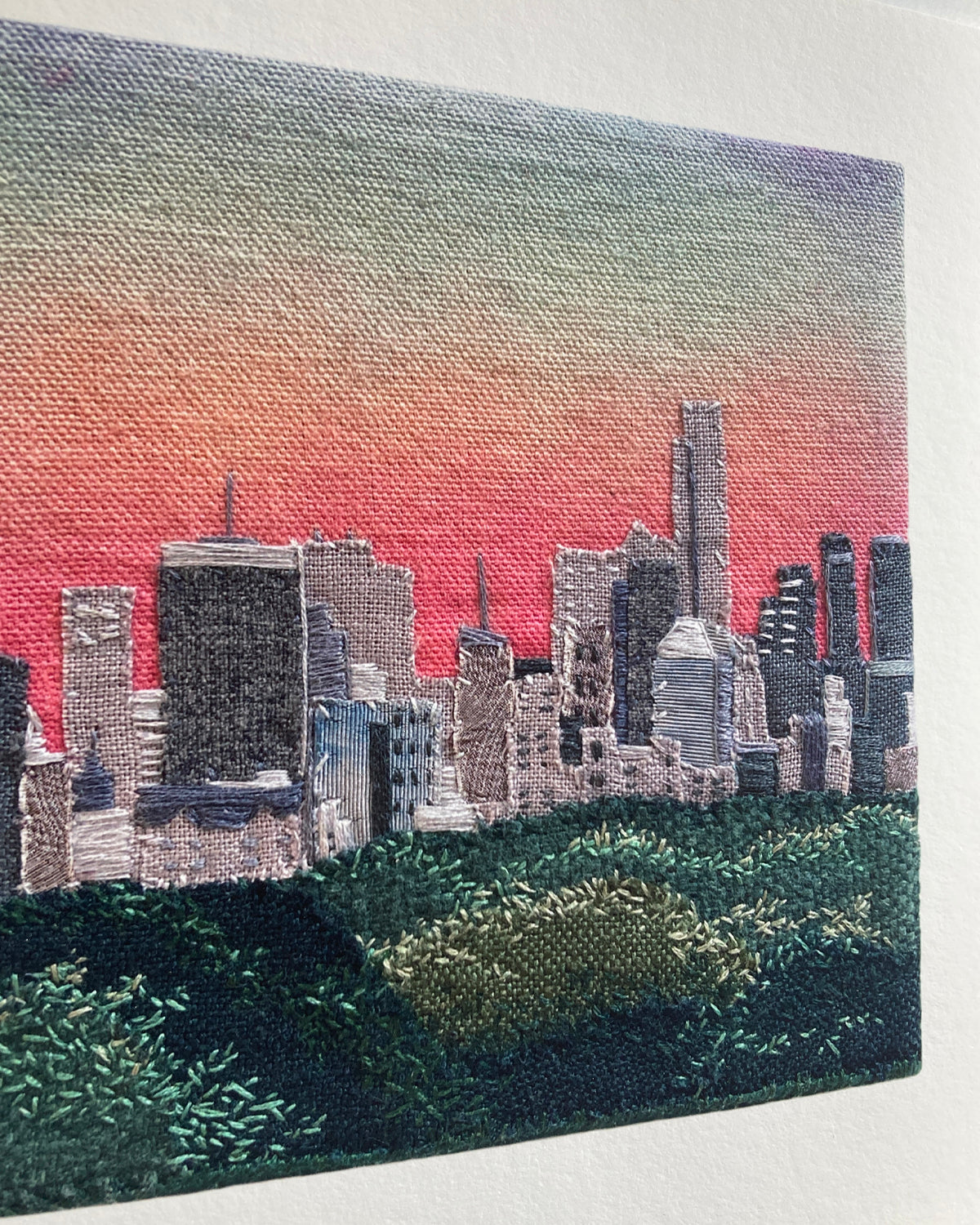 PREORDER Overlooking Central Park 8x8 Inch Print