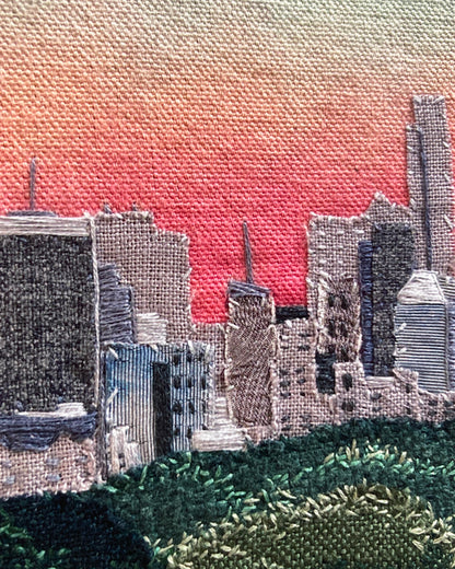 PREORDER Overlooking Central Park 8x8 Inch Print