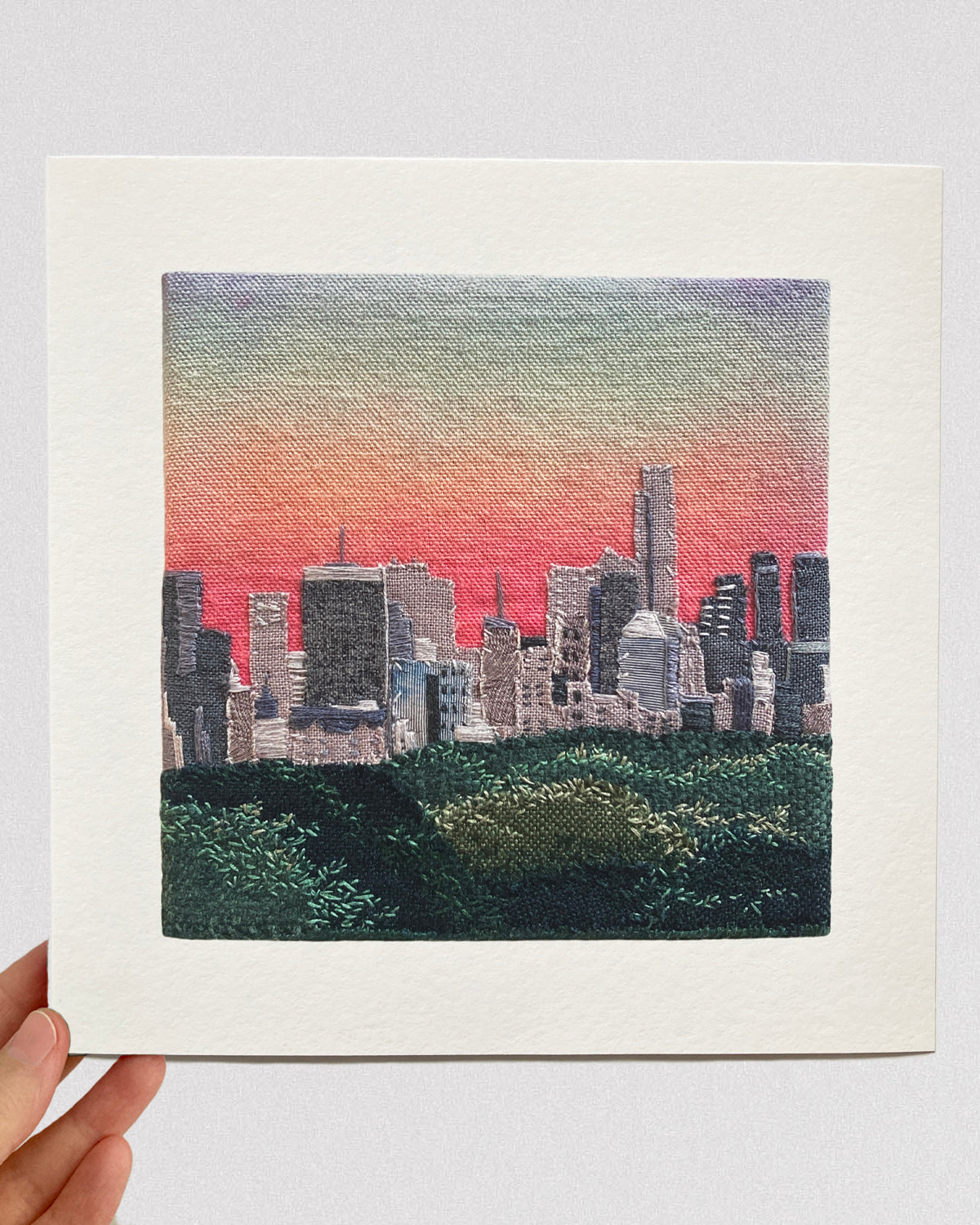PREORDER Overlooking Central Park 8x8 Inch Print