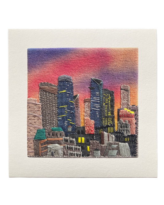 PREORDER Towering Manhattan 8x8 Inch Print