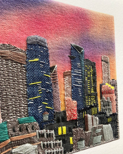 PREORDER Towering Manhattan 8x8 Inch Print