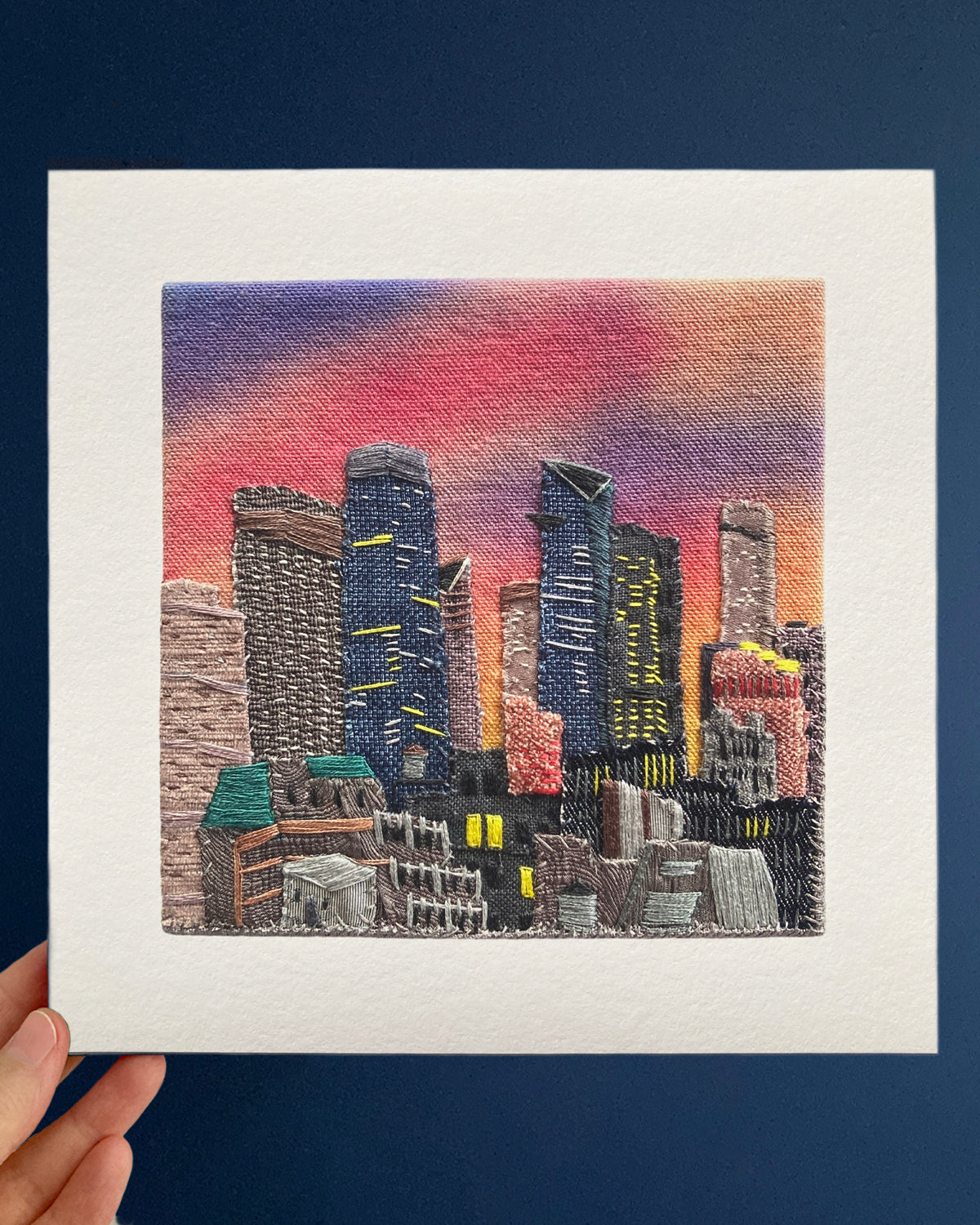 PREORDER Towering Manhattan 8x8 Inch Print