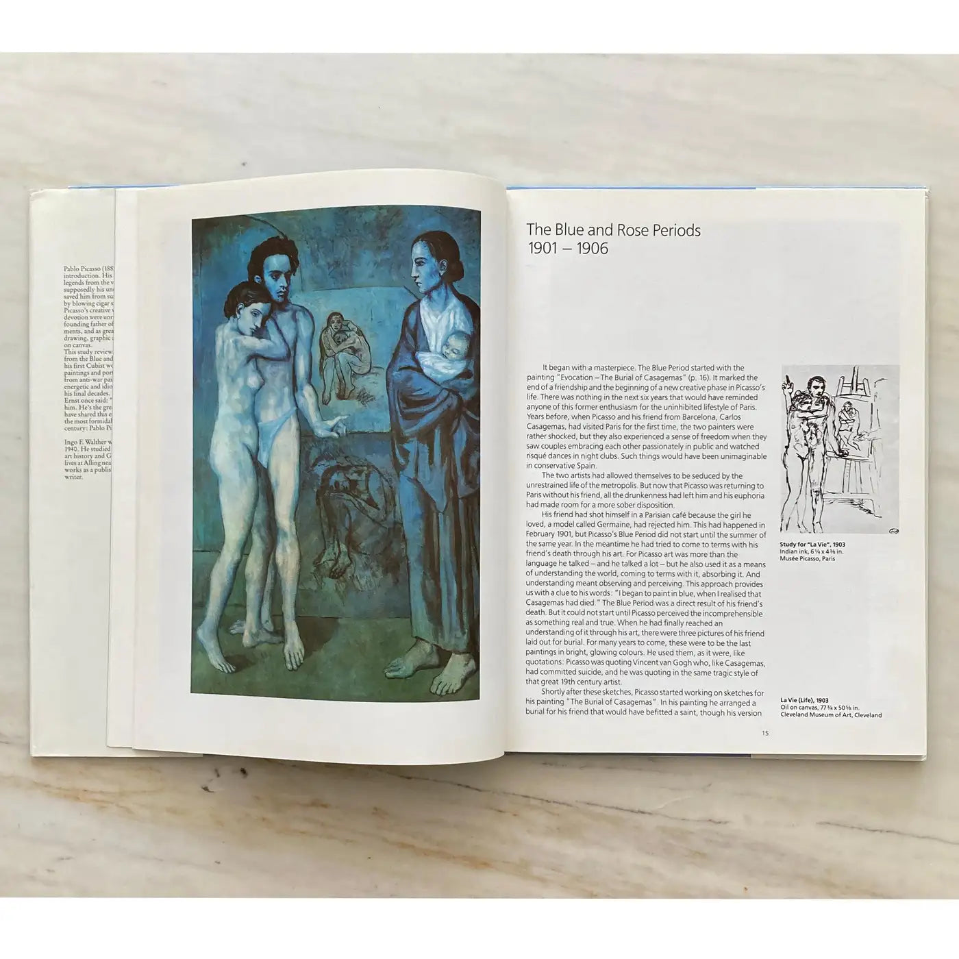 Pablo Picasso: 1881-1973 Genius of the Century Book, Printed in Germany, 1986