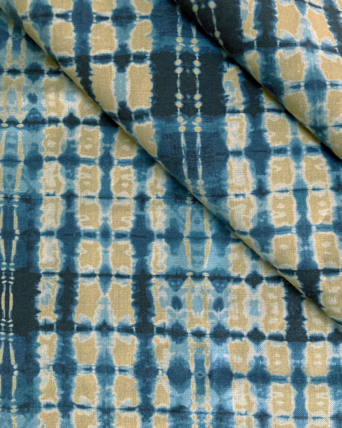 Ripple Fabric in Gold