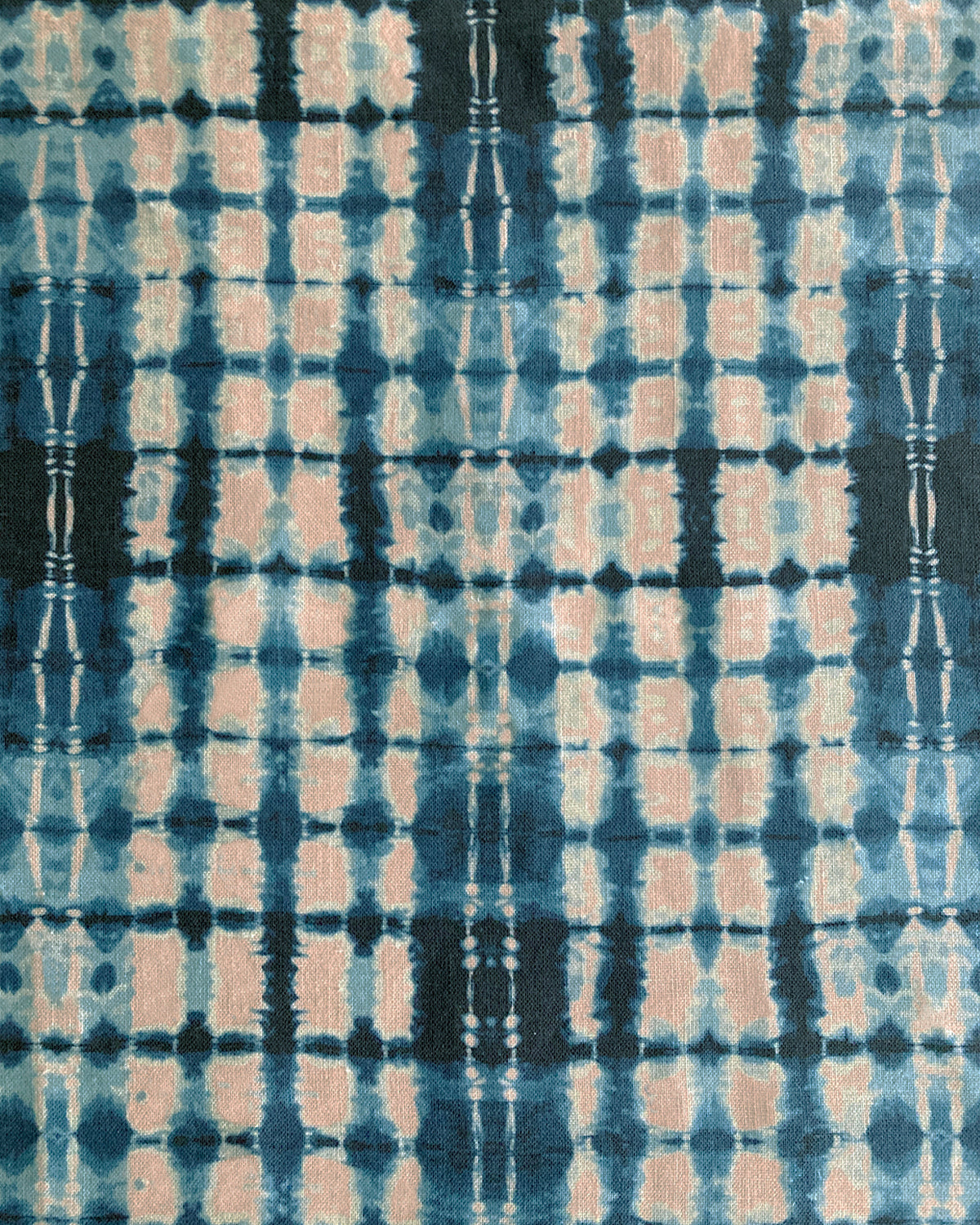 Ripple Fabric in Rose