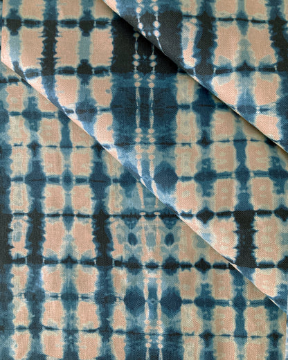 Ripple Fabric in Rose