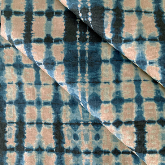 Ripple Fabric in Rose
