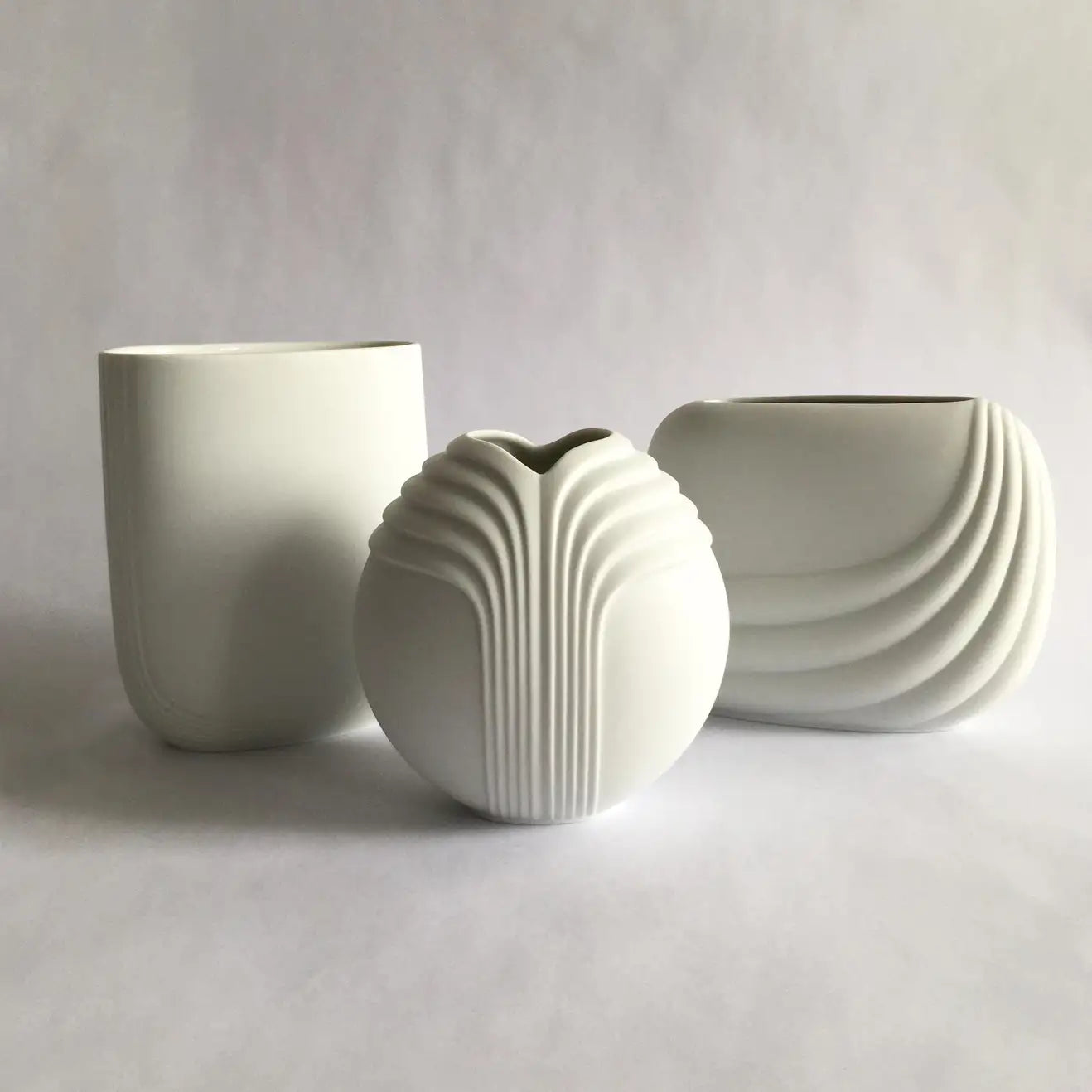 Rosenthal by Uta Feyl, White Bisque Vase