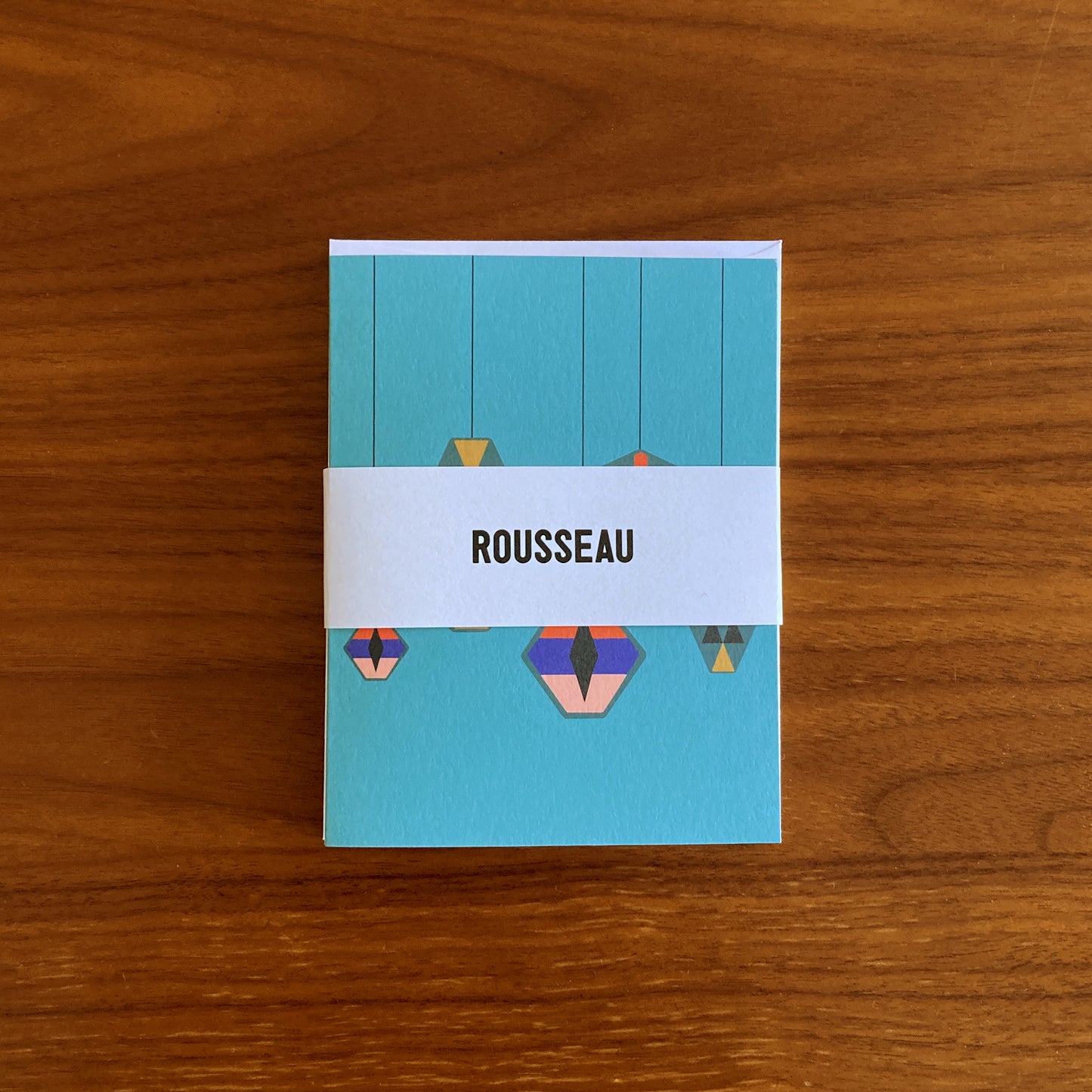 Folded Notecards, Holiday Geo, Set of Six